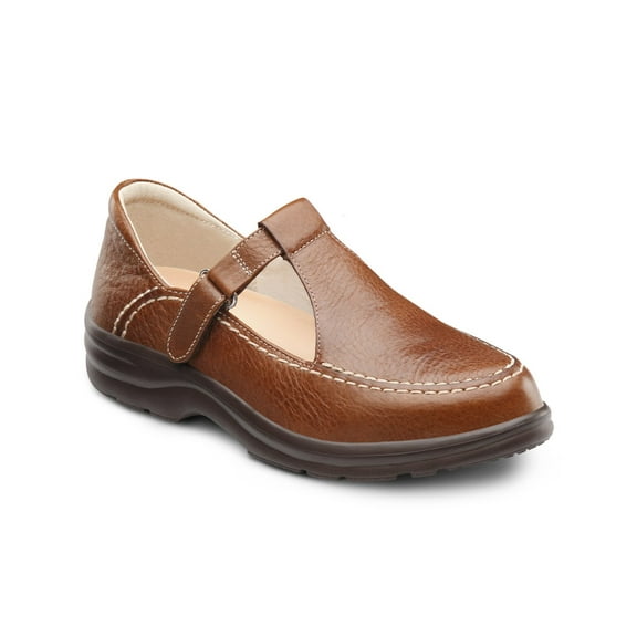 Dr. Comfort Lu Lu Women's Dress Shoe - Chestnut