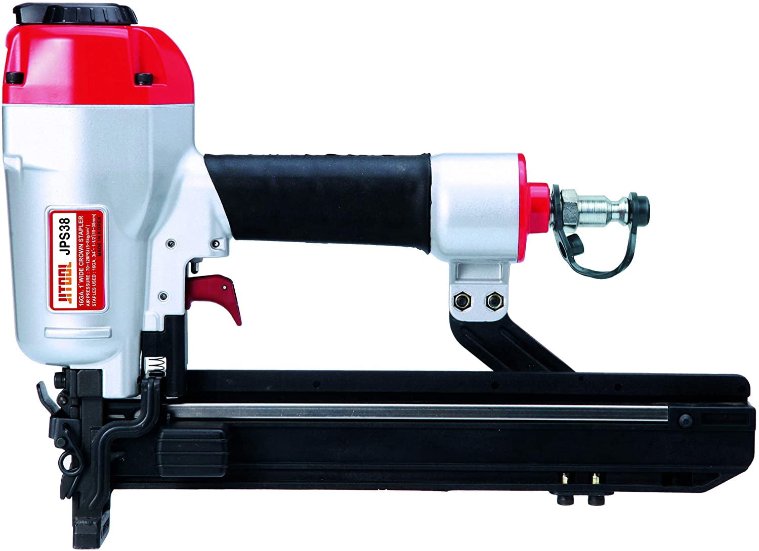 Apach LU-216LC1 16 Gauge Stapler – Uses 7/16” Crown Staples (1” To 2” Length), Fits Senco N / DuoFast 7600