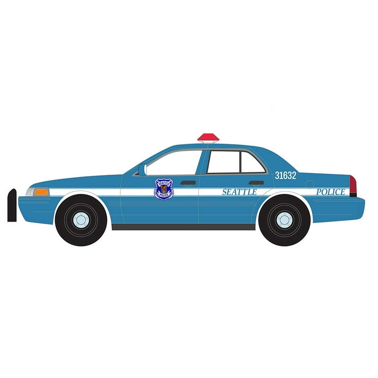 Greenlight 2001 Ford Crown Victoria Police Interceptor 1/64