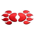 thumbnail image 1 of 1 Pc Calcomanía de Parachoques Patrón Garra de Oso Impermeable de Goma Suave Roja Motocicleta Ventanas Computadoras Portátiles Maletas Sticker de Bloqueo de Rasguños 15x6.5cm, 1 of 6