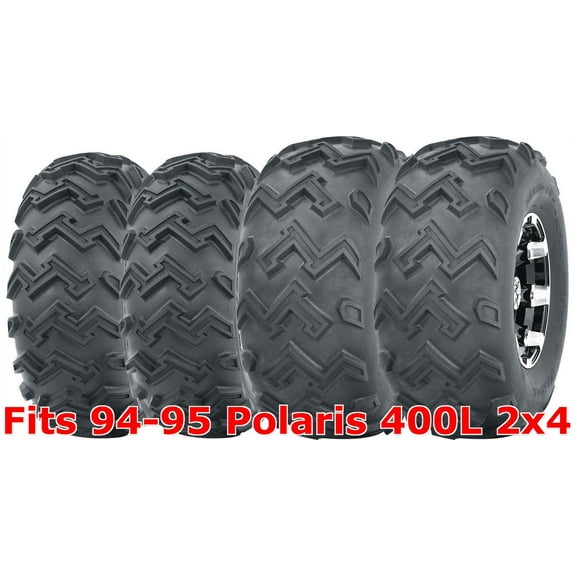 Full Set WANDA ATV tires 22x8-10 Front & 24x11-10 Rear 94-95 Polaris 400L 2x4