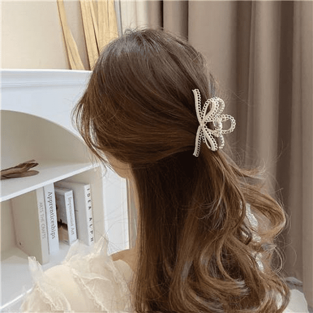 Wish Korean Pearl Bow Hairpin Women Fashion Back Head New Hairpin Hair  Accessories Wholesale S679 - Walmart.com
