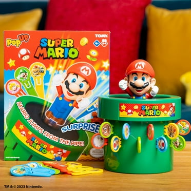 Pop Up Super Mario Family and Preschool Kids Board Game, 2 - 4 Players, Suitable For Boys & Girls Ages 4 