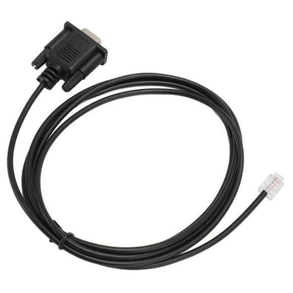6p4c DB9 RS232 To RJ11 6P4C Serial Console Cable PVC 6ft Plug And Play For AP7800 AP7900 940-0144A