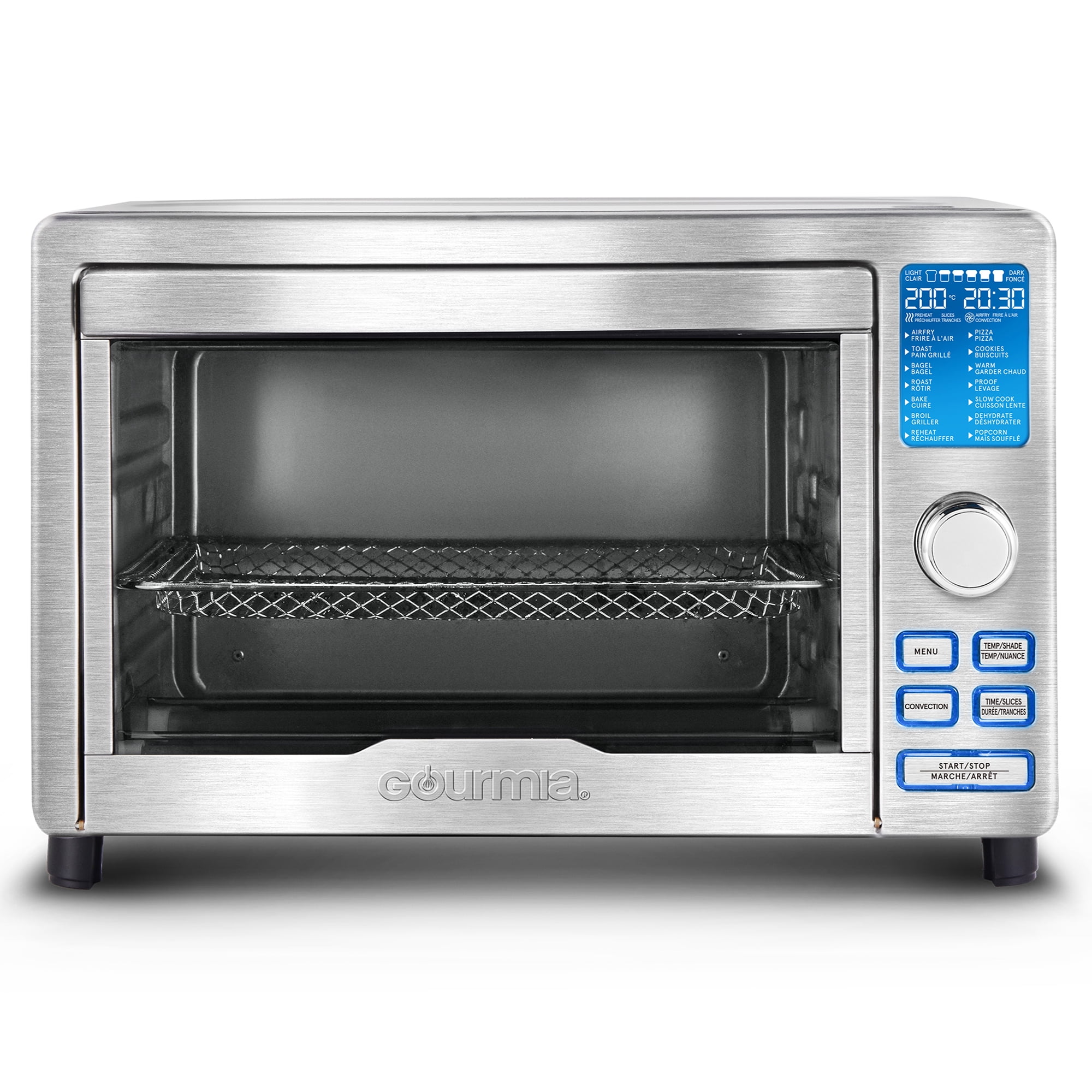 Gourmia 14-in-1 Digital Air Fryer, Toaster, and Convection Oven with Dehydrate Function