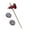 Red, variant on SIEYIO Metal Head Bass Drum Pedal Beater Kick Drum Foot Pedal Beater Easily to Install