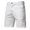 A-White1301, variant on SONXAHE Mens Solid Chino Shorts Button Closure Side Pockets Daily Bottoms