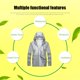thumbnail image 1 of Chaqueta de protección solar de verano Piel de pesca transpirable Cortavientos anti UV (2XL) Likrtyny Para estrenar, 1 of 7