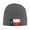 Deep Heather, variant on Texas Flag Distressed Beanie Hat Knit Hat Skull Cap for Men Women Winter Hat Red