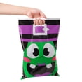 thumbnail image 5 of Joyfy 72 Pcs Halloween Bags,Halloween Treat Bags Plastic Trick or Treat Creepy 6 Designs for Kids Halloween Candy Bags,Classroom Goody Bags, 5 of 10