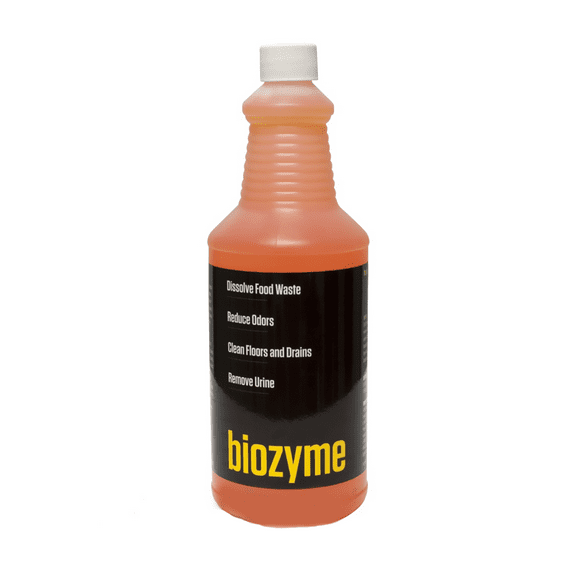 Biozyme Cleaner - Breaksdown Organic Matter for Easier Clean up - 32 fl oz Bottle by Anstar Products