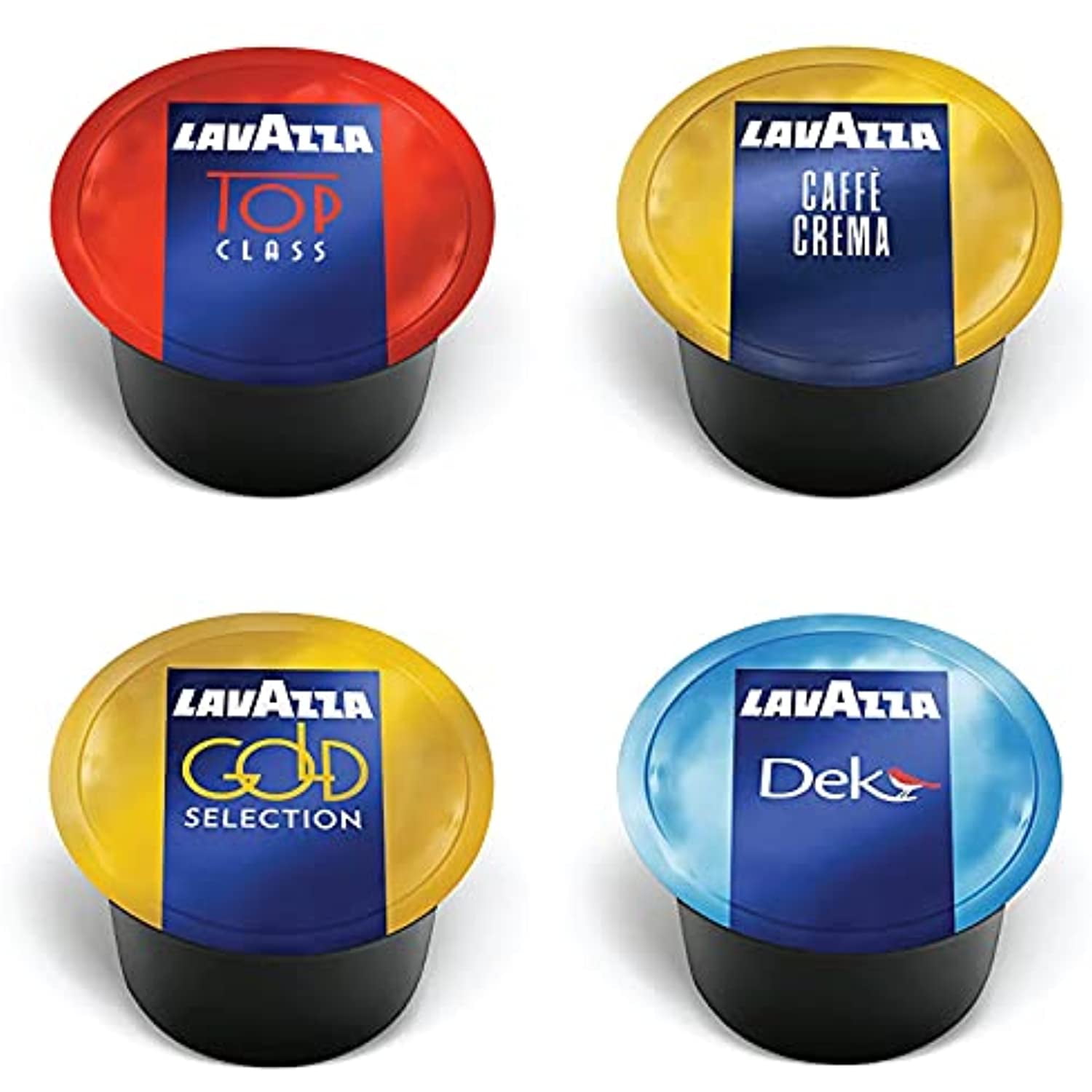  Lavazza Blue Capsules Coffee Pods, Best Value Pack, 100 ct,  All Flavors - Top Class, Caffe Crema, Decaf, Gran Espresso, Gold - 20each :  Everything Else