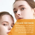 thumbnail image 4 of Puntoco Mascarilla de arcilla con vitamina C y cúrcuma, nutritiva, iluminadora, limpia e hidratante, mascarilla de barro con vitamina C y cúrcuma, película de barro facial, 4 of 5