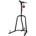 thumbnail image 3 of Punching Bag Stand 2 in 1, Heavy Duty Steel Boxing Equipment, Adjustable Height, Freestanding Workout Stand, 140lbs Capacity, Home Gym, 3 of 11