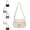Khaki, variant on Solid Color Fashionable Multi-pocket Zipper Crossbody Bag,Multi-pocket Zipper Pocketbooks Shoulder Bags, Daily Use