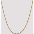 thumbnail image 2 of 14K Yellow Gold Jbsp's 2.5mm Diamond-Cut Rope Chain (22 X 2.5) Made In Peru 7003-22, 2 of 5