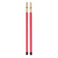 thumbnail image 2 of Drums Stick Brushes, Easy Storage Drum Brush  For Performance Red, 2 of 8