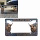 thumbnail image 1 of Marco para Matrícula con Diseño de Vaca: Bonito Diseño Conmemorativo para Coche, Construcción Metálica Duradera, Resistente a La Intemperie, Fácil Instalación Sin Daños, Apto para Sedanes y Suv., 1 of 7