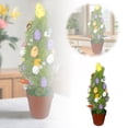 thumbnail image 1 of Binwennn Easter Potted Decoration Realistic Succulent For Home And For Spring Holiday Glass Christmas Decorations Random Ornament Assortment Snowflake Ornament Christmas Ornament Decorations Icicle, 1 of 8