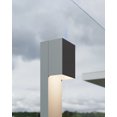 thumbnail image 2 of Sonneman 7343-Wl Box 1 Light 28" Tall Integrated Led Landscape Path Light - Grey, 2 of 7