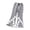 Grey*, variant on RUTAYY Girls Flare Jeans Floral Lace Applique Frayed Hem Pockets Elastic Waist Trousers Sweet Daily Wear Grey