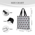 thumbnail image 3 of Easygdp Polka Dot Christmas Dog Bolsa Tote para Mujer, Bolso de Hombro para Trabajo, Playa, Viajes, Compras y Supermercado, 3 of 7