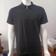 thumbnail image 3 of Camisetas de Manga Larga para Hombres Casual Sólido Medio Cremallera Camiseta Solapa, Poliéster Ligero para Primavera Verano, 3 of 8