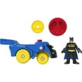 thumbnail image 1 of Imaginext DC Super Friends Head Shifters Batman et Batmobile, 1 of 6