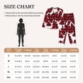 thumbnail image 4 of Pajamas for Women Set - Christmas Buffalo Plaid Comfy Long Sleeve Button Up Pajama Sets for Women 2 Piece, Soft Sleepwear Nightwear Pjs Lounge Sets for Women with Pockets, 4 of 6