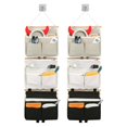 thumbnail image 2 of SDFGTstore Wall Mounted Storage Bag Convenient Wall Hanging Bag Hanging Organizer for Dorms, 2 of 17