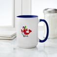 thumbnail image 4 of CafePress - MARDI GRAS CAJUN CRAWFISH Mugs - 15 oz Ceramic Large White Novelty Mug, 4 of 4