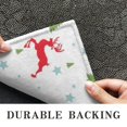 thumbnail image 6 of White Christmas Reindeer and Tree Pattern Door Rugs,Washable Non Slip Door Mats Indoor,Decorative Door Mats,Entry Mat Indoor for Entrance,Bedroom,Kitchen,Bathroom,20"x32", 6 of 6