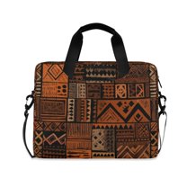 FORMRS 16" Laptop Sleeve Bag Carrying Case with Handle Travel Shoulder Briefcase, Abstract Tribal Pattern