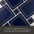 thumbnail image 4 of Pimpernel Classic Midnight Blue Coasters - Set of 6, Heat & Stain Resistant Square Coasters with Durable Cork Backing - 4 Inch Drinkware Pads for Dining Table, Bar, Kitchen, Coffee Station, 4 of 7