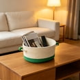 thumbnail image 4 of Weaving Storage Basket Desktop Storage Basket Toys Cosmetics Jewelry Storage Basket Small Basket Organizing Basket Rope Basket, 4 of 6