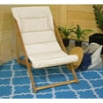 thumbnail image 2 of Chaise transat d'extérieur F.Corriveau International avec coussin, 2 of 7