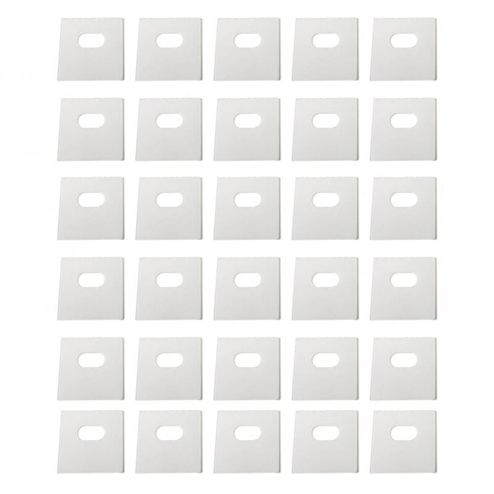 SweetCandy 10/20/30/50pcs Clear Vertical Blind Repair Tabs Window