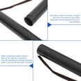 thumbnail image 2 of Toyandona 1Pc Black Plastic Scroll Holder Portable Telescopic Tube for Storage and Posters, 2 of 6