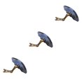 thumbnail image 1 of Maytalsory Carbon Fiber Motorcycle Rear Wheel Fender Mudflap for Niu Technologies Sturdy and Efficient 1st Generation Gold 3Set, 1 of 1