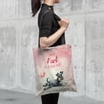 thumbnail image 4 of Every Fart is Love Note Schnauzer Guilty Face Happy Valentine's All Over Print 3D Canvas Tote Bag Miniature Schnauzer Dog Lover Reusable Handbag - 01016, 4 of 5