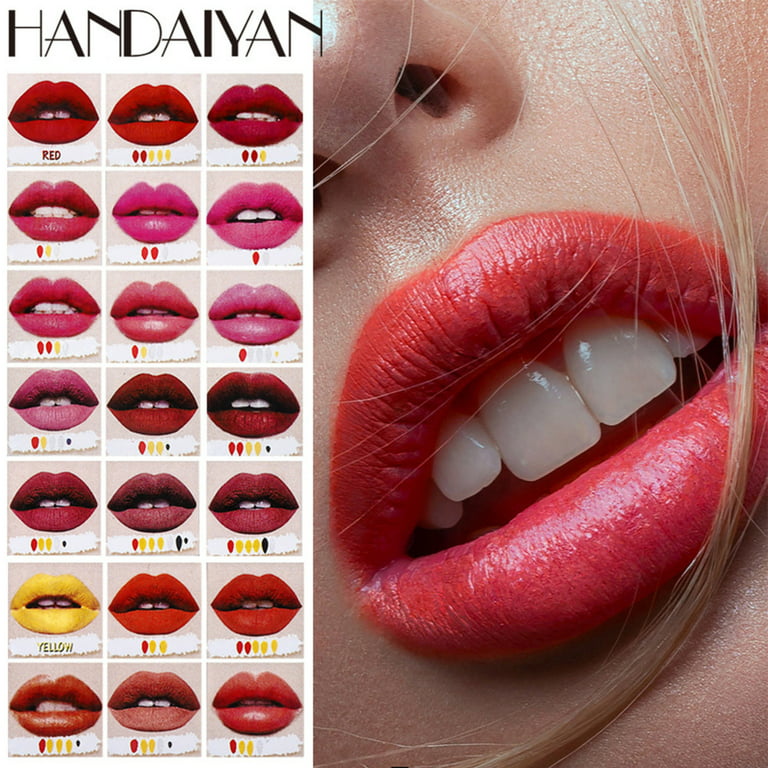 DIY Lip Gloss Matte Lipstick Beauty Magic Rouge Waterproof Long Lasting Lip  Glaze Lips Cosmetic Set Free Shipping 