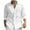 a-261White67, variant on Mens Solid Color Spread Collar Long Sleeve Button Down Waffle Knit Shirt With Relaxed Fit Breathable For Fathers Day Gift Summer Casual Wear Beach Vacation Soft Top