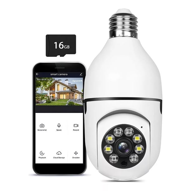 Cámara de seguridad Genérica CC101 Domo Wifi con resolución 2MP visión nocturna incluida color blanco