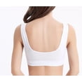 thumbnail image 3 of Sujetador deportivo cómodo sin costuras para mujer con almohadillas extraíbles, 3 of 5