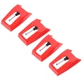 thumbnail image 1 of OULII 4Pcs Replacement Record Player Needle Red Aluminum for Accurate Tone and Pure Sound Quality, 1 of 8