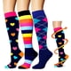 thumbnail image 2 of Calcetines de compresión elásticos para hombre y mujer, medias de pierna bonita para enfermera, trotar, escalada, ciclismo, ejercicio, 2 of 4
