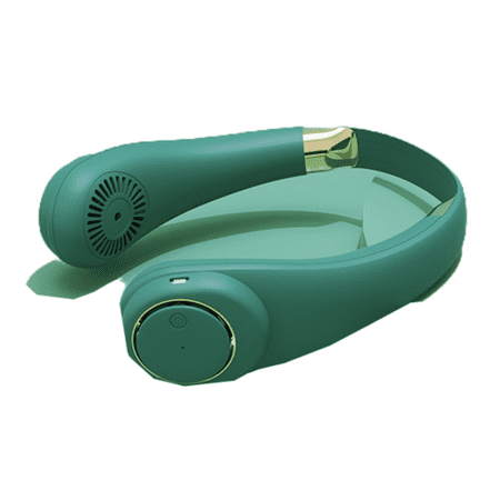 

Personal Cooling Portable Neck Fans Rechargeable 360 Free Rotation & Lower Noise Bladeless Battery Operated Design with 3 Speeds Small Neck Air Conditioner
