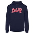 thumbnail image 2 of Men's-Levelwear  Navy Boston Red Sox Podium Fleece Pullover Hoodie, 2 of 3