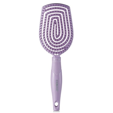 Conair Scalp Care Flexi Head Paddle Brush, Purple