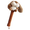 thumbnail image 4 of DYNWAVECA Badminton Racket Handle Cover Handle Cover, Cartoon Handle Absorbent, Cute Tennis Nonslip Racquet Shock Absorbing Racket Grip Brown, 4 of 10
